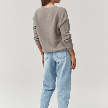  Cardigan model 223257 Makadamia 