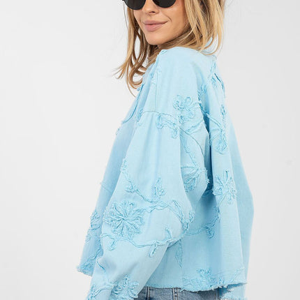  Denim jacket model 223793 Rue Paris 