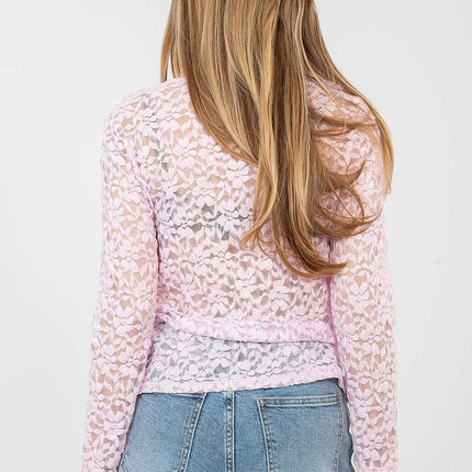  Lace blouse model 223841 Rue Paris 
