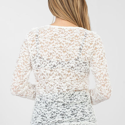  Lace blouse model 223842 Rue Paris 