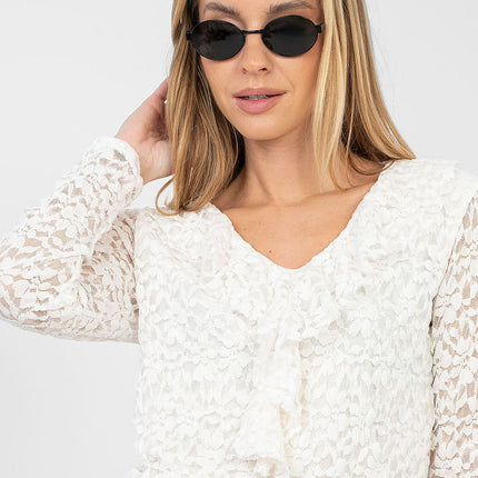  Lace blouse model 223842 Rue Paris 