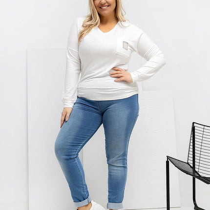  Plus size blouse model 223934 Relevance 