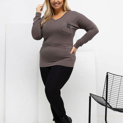  Plus size blouse model 223937 Relevance 