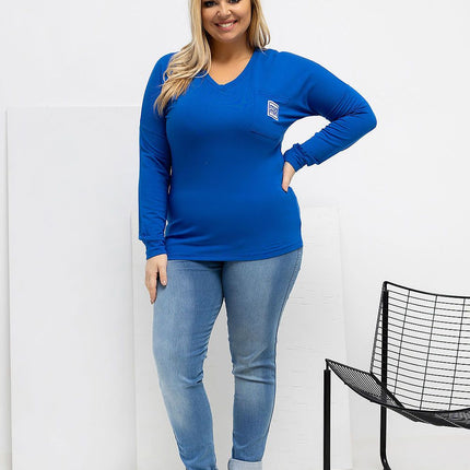  Plus size blouse model 223938 Relevance 