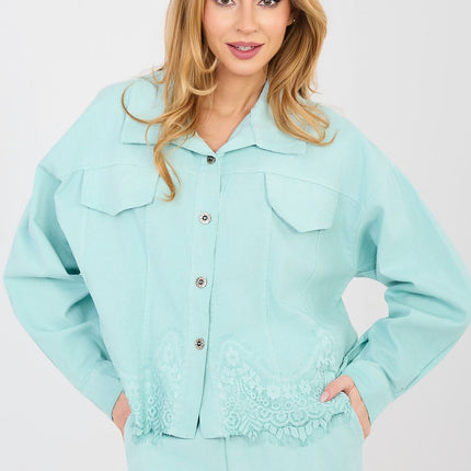  Denim jacket model 223945 Rue Paris 