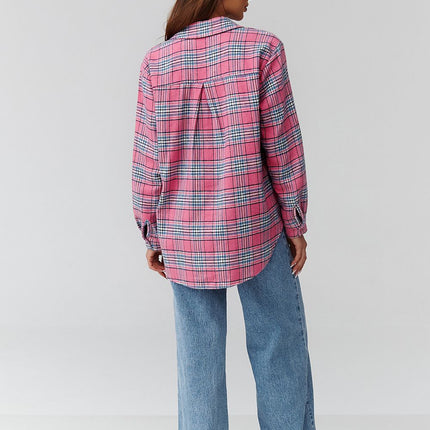  Long sleeve shirt model 224091 Makadamia 