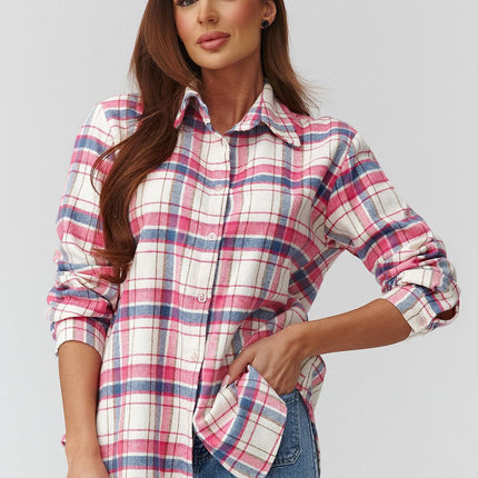  Long sleeve shirt model 224093 Makadamia 
