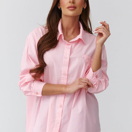  Long sleeve shirt model 224100 Makadamia 