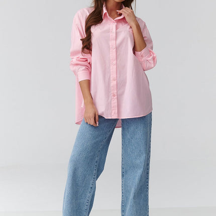  Long sleeve shirt model 224100 Makadamia 