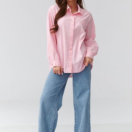  Long sleeve shirt model 224100 Makadamia 