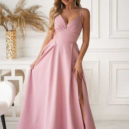  Long dress model 224294 Bicotone 