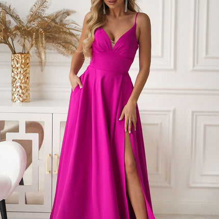  Long dress model 224295 Bicotone 