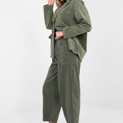  corduroy trousers model 225094 Rue Paris 