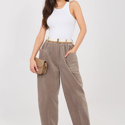  corduroy trousers model 225097 Rue Paris 