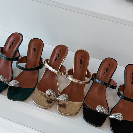  Heeled sandals model 225131 Step in style 