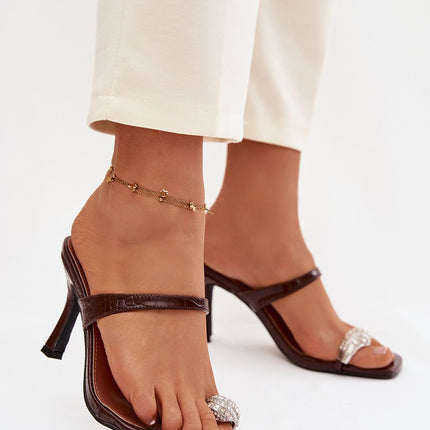 Heeled sandals model 225134 Step in style 
