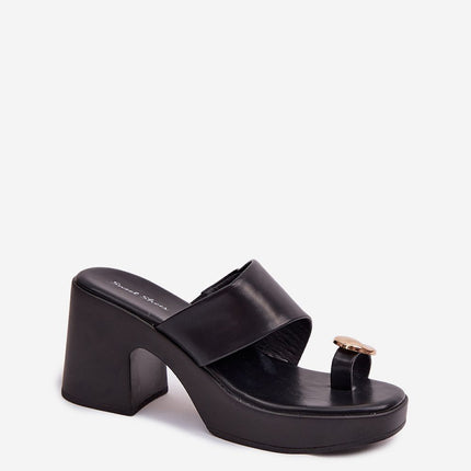  Heeled sandals model 225375 Step in style 