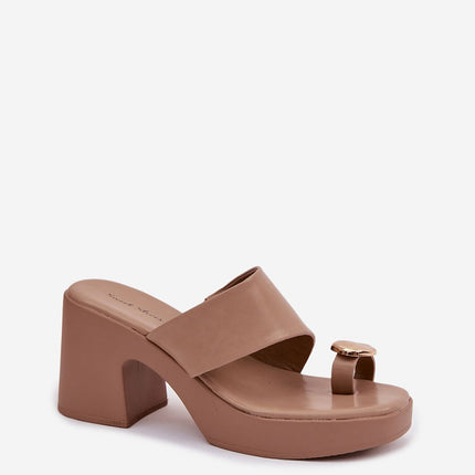  Heeled sandals model 225377 Step in style 