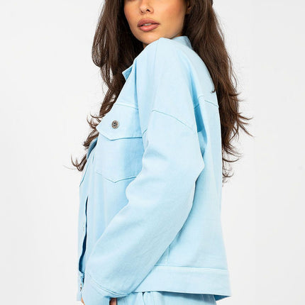  Denim jacket model 225428 Rue Paris 