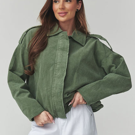  Corduroy jacket model 225691 Makadamia 
