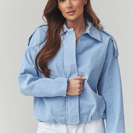  Corduroy jacket model 225694 Makadamia 