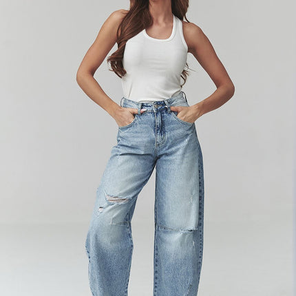  Jeans model 225704 Makadamia 