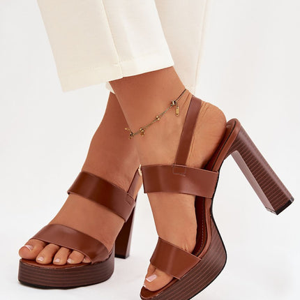  Heel sandals model 226114 Step in style 