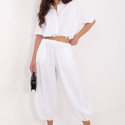  corduroy trousers model 226234 Italy Moda 