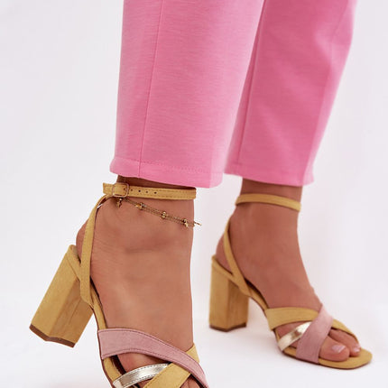  Heel sandals model 226336 Step in style 