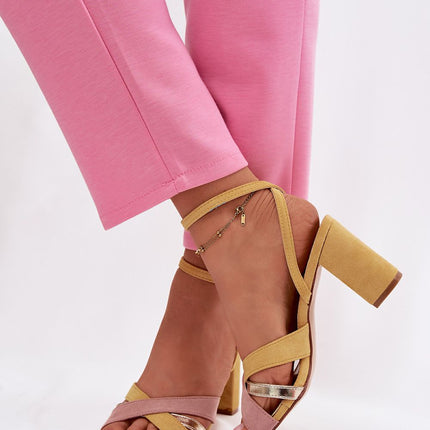  Heel sandals model 226336 Step in style 