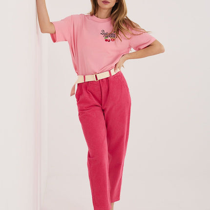  corduroy trousers model 226483 Italy Moda 