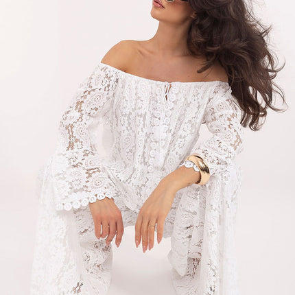  Lace pants model 226611 Italy Moda 