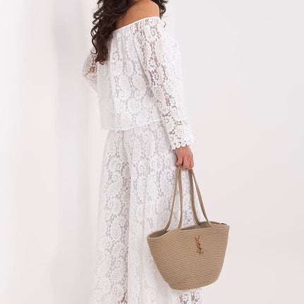  Lace pants model 226611 Italy Moda 