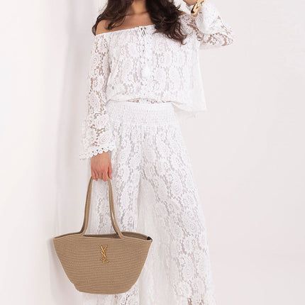  Lace pants model 226611 Italy Moda 