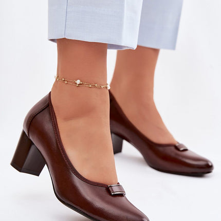  Block heel pumps model 227172 Step in style 