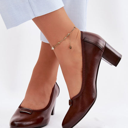  Block heel pumps model 227172 Step in style 