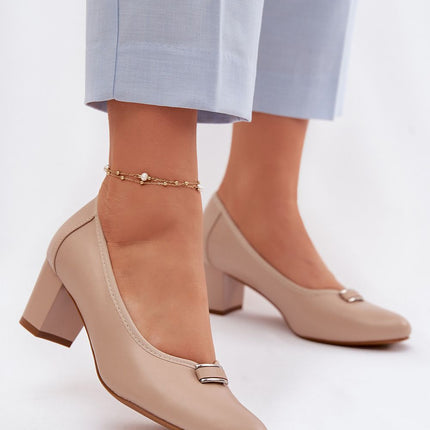 Block heel pumps model 227173 Step in style 
