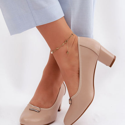  Block heel pumps model 227173 Step in style 