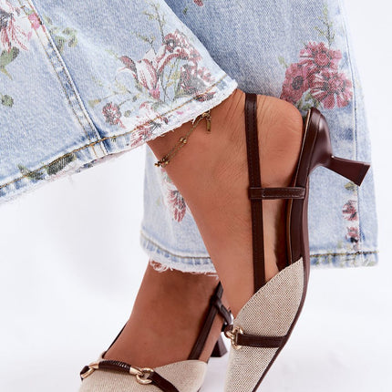  Heel sandals model 227445 Step in style 
