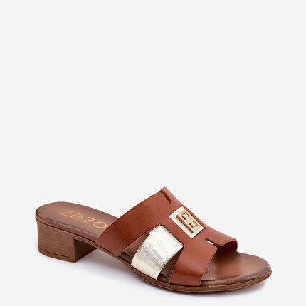  Heeled sandals model 227456 Step in style 