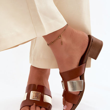  Heeled sandals model 227456 Step in style 