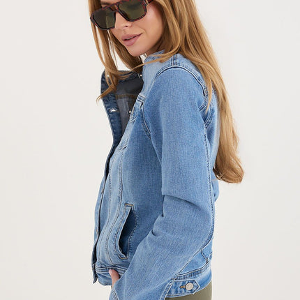  Denim jacket model 227595 Factory Price 