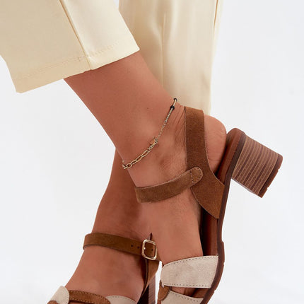  Heel sandals model 227910 Step in style 
