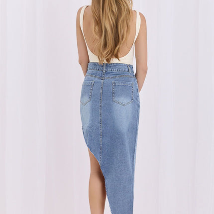  denim skirt model 228026 Factory Price 