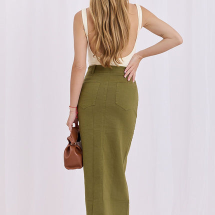  denim skirt model 228029 Factory Price 