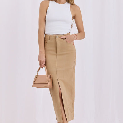  denim skirt model 228030 Factory Price 