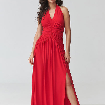  Long dress model 228321 Makadamia 
