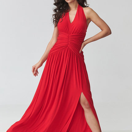  Long dress model 228321 Makadamia 