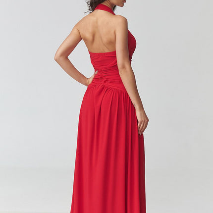  Long dress model 228321 Makadamia 