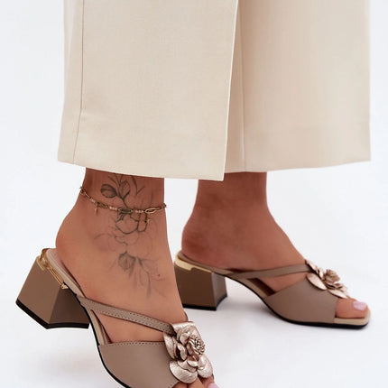  Heeled sandals model 228378 Step in style 